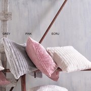 Μαξιλαροθήκη Διακοσμητική Shabby Ecru Ρυθμός 50Χ50 Jacquard