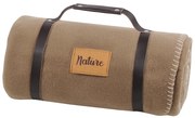Κουβέρτα Καναπέ Fleece (130x150) S-F Dawson Καφέ