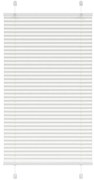 vidaXL Πλισέ περσίδα Λευκό 70x100 cm Πλάτος υφάσματος 69,4 cm