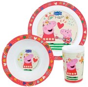 Παιδικό Σερβίτσιο Φαγητού Peppa Pig 006105 Ango Dalber-6105-Ροζ 006105