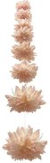 Τεχνητή Γιρλάντα Ντάλια 00-23861-20-1 Φ22x180cm Somon Marhome Ύφασμα,Πλαστικό
