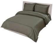 Σεντόνια Satin Embroidered Classico 3 (Σετ 4τμχ) Green Anna Riska King Size 270x270cm 100% Cotton Satin