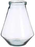 Supergreens Βάζο Γυάλινο Διάφανο 23,5x23,5x30 εκ.