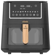 Φριτέζα Αέρος Oak 1650W 7.2Lt Με Ψηφιακή Οθόνη &amp; 11 Προγράμματα Μαγειρέματος