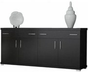SarrisBros  Μπουφές Ξύλινος Φαίδων Σε Χρώμα Βέγγε 80x180x50cm BEST-101025
