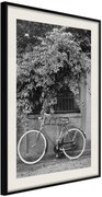 Αφίσα - Bicycle with White Tires - 40x60 - Μαύρο - Με πασπαρτού