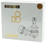 LED ΠΡΟΒΟΛΕΙΣ D8 CAN BUS H3 D8-H3-D8-H3