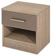 Κομοδίνο, 1213007, Μόκα, 35,5x41x40, Genomax GenomCITY3007MOKA