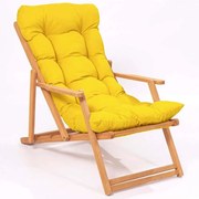 Σεζλόνγκ 644MYD1140 66x48x110cm Yellow