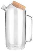 ESTIA ΚΑΝΑΤΑ ΓΥΑΛΙΝΗ 1800ml ΜΕ ΚΑΠΑΚΙ ΦΕΛΛΟΥ