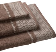 Πετσέτα FROND BROWN Πετσέτα χεριών: 30 x 50 εκ.