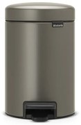 Brabantia 648999 Καλαθάκι Μπάνιου 3L, Platinum
