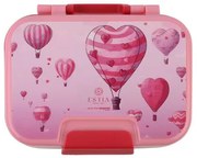 Estia Δοχείο Φαγητού 2 Επιπέδων Και Σετ Κουτάλι-Πηρούνι 21.5x15.5x7cm 1030ml Love Ascend 01-33576