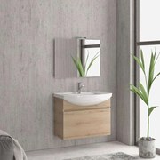 Βάση Νιπτήρα Bianna NBIAD658502 Με Συρτάρι 65 62x35x63cm Elvezia 8502 Karag Μελαμίνη