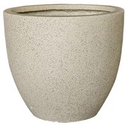 MarHome ΚΑΣΠΩ FIBER CLAY ΜΠΕΖ-ΓΡΑΝΙΤΗ ΣΤΡΟΓΓΥΛΟ ΓΙΓΑΣ Φ55x46cm 06-20708-XL