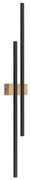 Απλίκα Φωτιστικό Τοίχου 2xLED 24W Ξύλο Flash Wood TK Lighting-6416-Μπεζ 6416