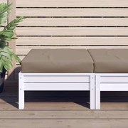 vidaXL Μαξιλάρια Παλέτας Taupe 60x60x9,5 εκ. από Ύφασμα Oxford