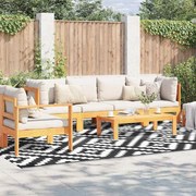 vidaXL Εξωτερικό Χαλάκι 'ARAKIL' Λευκό και Μαύρο 300 x 400 cm PP