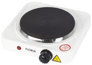 Floria ZLN2805 Μονή ηλεκτρική εστία εμαγιέ λευκό 15.5cm, Λευκή