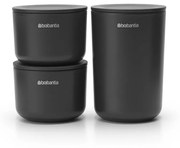 Brabantia 1004183 Σετ αποθήκευσης ReNew Dark Grey 3τμχ