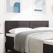 vidaXL Κεφαλάρι Σχεδίασης Γραμμών Σκούρο Καφέ 160 εκ Υφασμάτινο