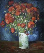 Αναπαραγωγή Vase with Poppies (1886), Vincent van Gogh