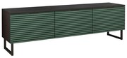 Έπιπλο Τηλεόρασης Delino 162716079 150x33x40cm Green-Black