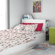 Παπλωματοθήκη Παιδική Reach The Stars 190 Beige DimCol Μονό 160x240cm 100% Βαμβάκι