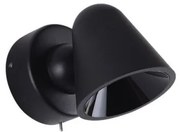 Σποτ Φωτιστικό Τοίχου LED Μαύρο ENZO 4280901 Viokef-4280901-Μαύρο 4280901