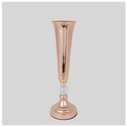 Βάζο Μεταλλικό Χρυσό 14x47cm 752-22062 Estheti-752-22062-Χρυσό 752-22062