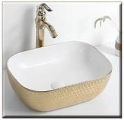 ELEGAN-6 465*340*135 ΝΙΠΤΗΡΑΣ WHITE-GOLD PATTERN-83-8417