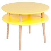 Τραπεζάκι Ufo Yellow Φ57Χ45 cm