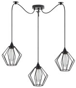 SE21-BL-B10-BL3-GR1 ADEPT PENDANT Black Metal Grid Pendant+ HOMELIGHTING 77-8748