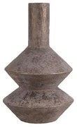 Βάζο κεραμικό μπρονζέ 21x21x36cm