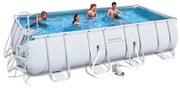 Πισίνα BESTWAY POWER STEEL RECTANGULAR FRAME POOL 5.49x2.74x1.22m