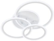 Πλαφονιέρα Φωτιστικό Οροφής LED 45W Gelder RGBW 2700-6500K 60x50,5 Fischer Honsel-21458-Λευκό 21458