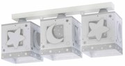 Παιδικό Φωτιστικό Οροφής Τρίφωτο Ango Moon Grey 63233 NE