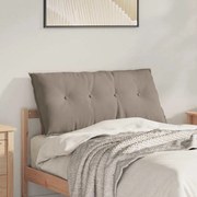 vidaXL Μαξιλάρι Πλάτης Taupe 100 x 50 cm Ύφασμα Μικροΐνας