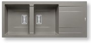 Νεροχύτης Pyramis Kartesio 2B 1D-Industrial Grey