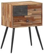 ΚΟΜΟΔΙΝΟ 47 X 31,5 X 60 ΕΚ. ΑΠΟ ΜΑΣΙΦ ΞΥΛΟ TEAK 358538