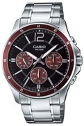 Ανδρικά Ρολόγια Casio MTP1374D5AVDF Ασημί (Ø 47 mm)