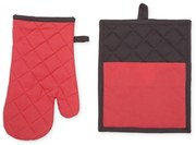 Πιάστρα Perfetto Με Γάντι (Σετ 2τμχ) Coral Nef-Nef 20x25cm Cotton-Polyester