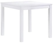 WOODWELL Ε7672,1NATURALE Τραπέζι Άσπρο Mdf 80x80x74cm Ε7672,1