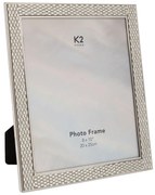 Κορνίζα Μεταλλική Ασημί 20x25εκ. iliadis 89393