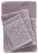 Σετ Πετσέτες 3τμχ Polycotton Best 0785 Γκρι Das Home