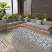 Χαλί εξωτερικού χώρου ARAKIL Γκρι 80x250 cm PP 317009