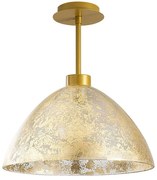 Φωτιστικό Οροφής Bergama 525NOR1129 Φ34x37cm E27 40W Gold Opviq