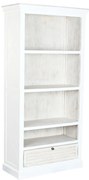 Ράφια Home ESPRIT Λευκό Ξύλο από Μάνγκο 90 x 40 x 180 cm
