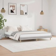 vidaXL Πλαίσιο Κρεβατιού Γκρι Sonoma 120x200 εκ. Επεξεργασμένο Ξύλο