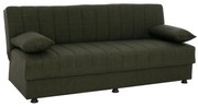 Καναπές Κρεβάτι Andri Τριθέσιος Dark Olive 180x72x77 Εκ.